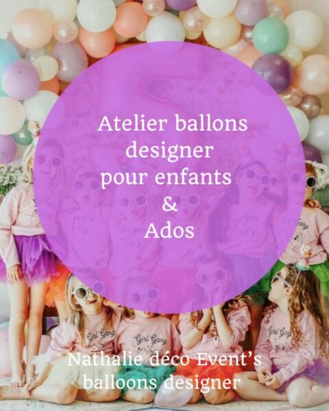 Atelier ballons enfants
